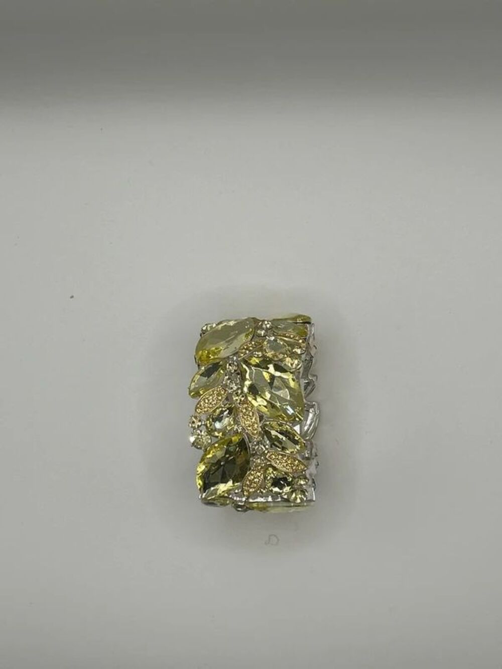 Citrine Rhinestone stretch Bracelet - Picture 3 of 3